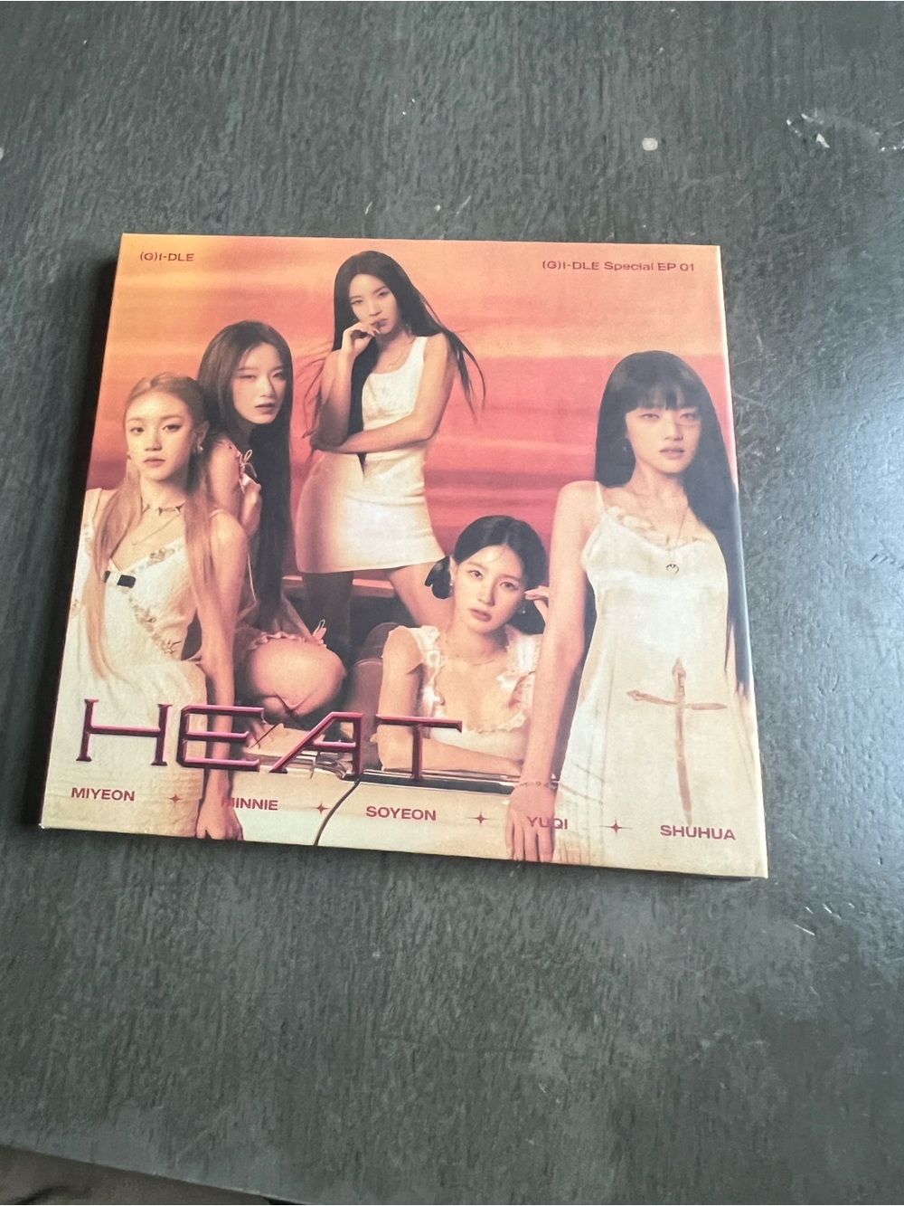 (G)I-DLE HEAT Special EP Album Digipak Group Ver. CD New Sealed + Photocards